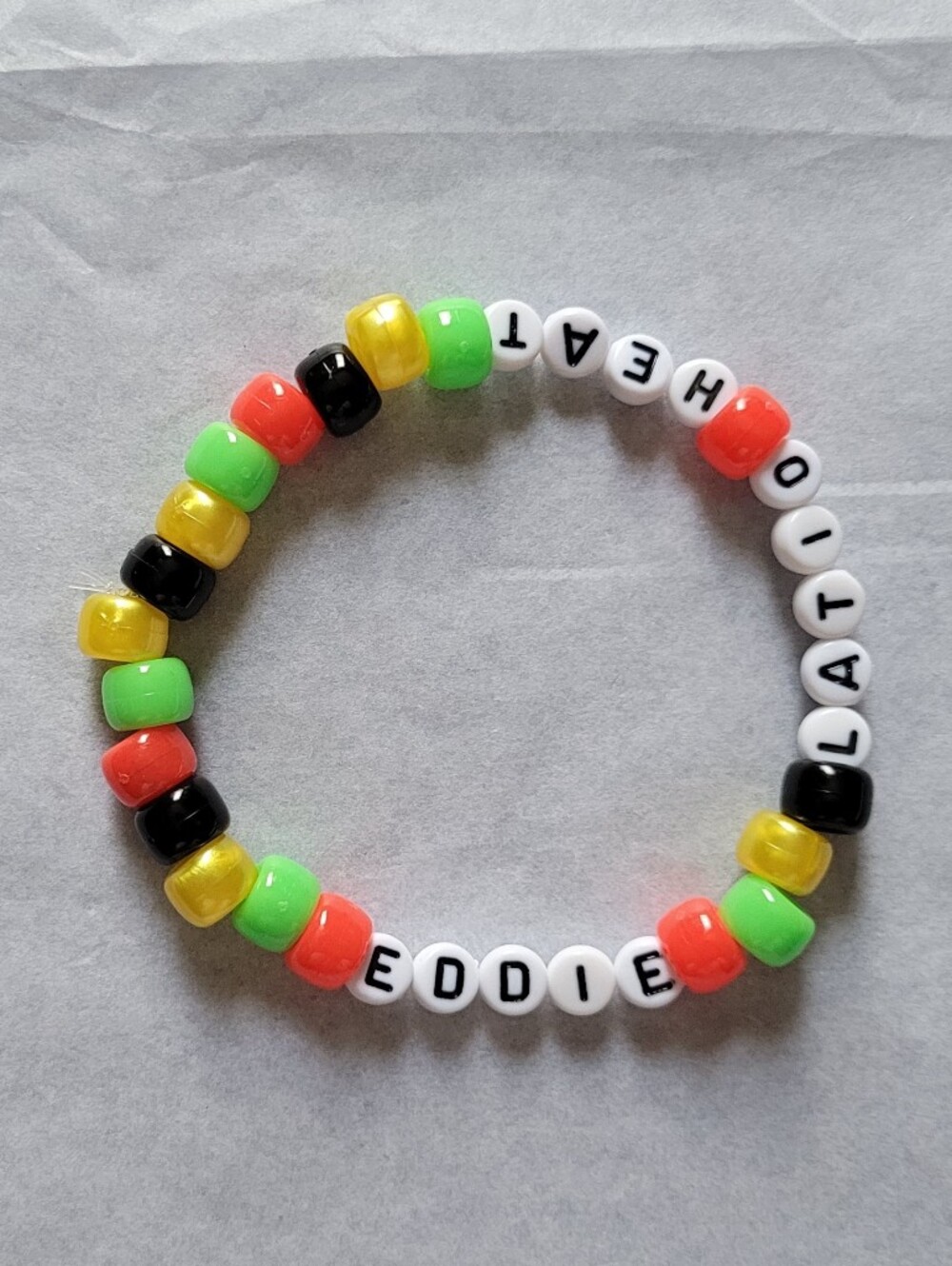 WWE Eddie Guerrero Latino Heat Bead Bracelet